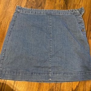 Francesca’s Jean Skirt